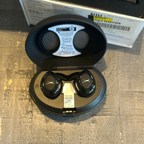 Altec Lansing Black True Evo Wireless Headphones